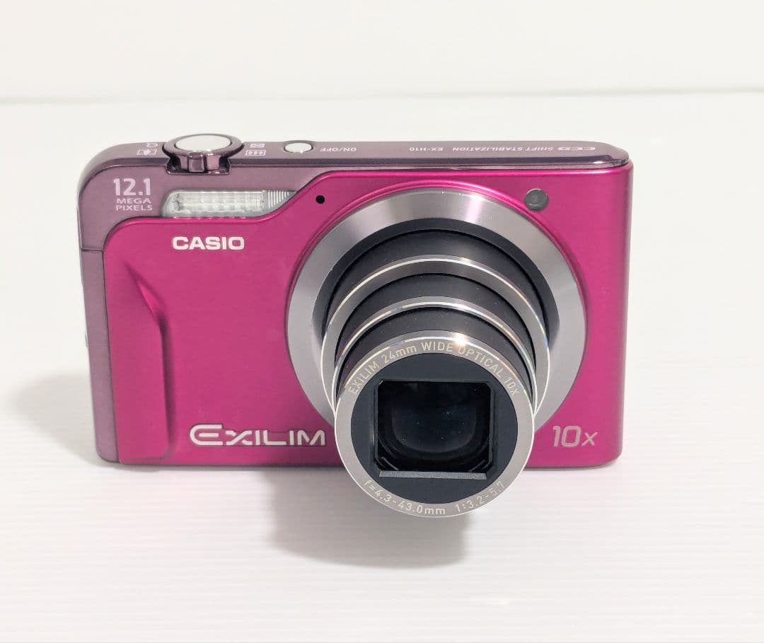 美品　CASIO EXILIM EX-H10 エクシリム　ピンク　カシオ