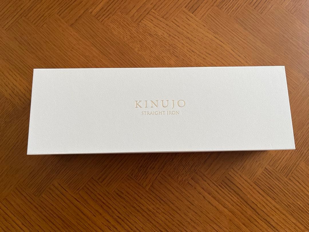 KINUJO 絹女　LM-225 ストレートヘアアイロン 1回使用 箱・保証書付