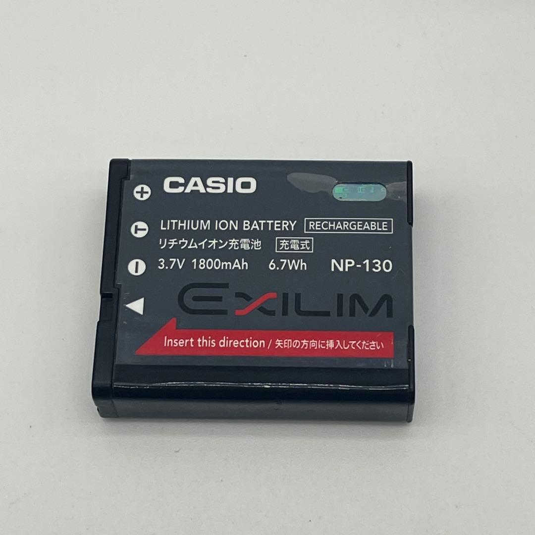 CASIO EXILIM EX-ZR100 ホワイト ジャンク品 デジカメ