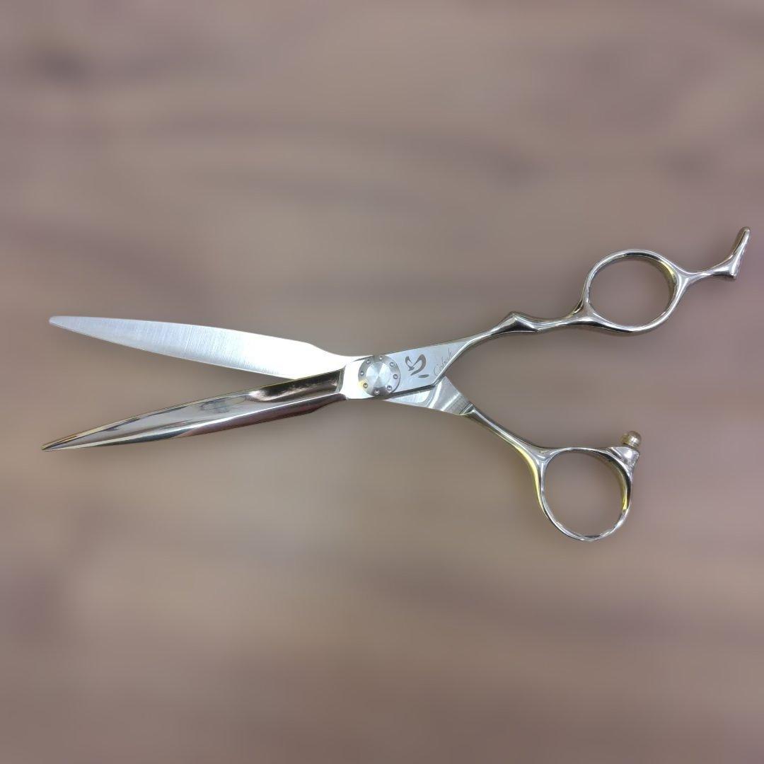 ✨6,8インチ心シザー✨散髪用✨ヘアカット✨髪切り✨カットシザー✨刈上げ✨中古✨