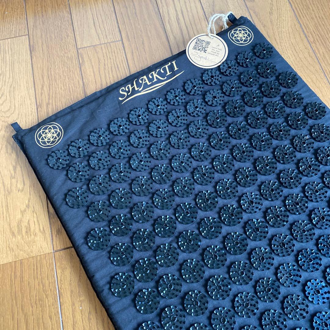 シャクティマット&ピロー　正規品　オリジナル 黒 black