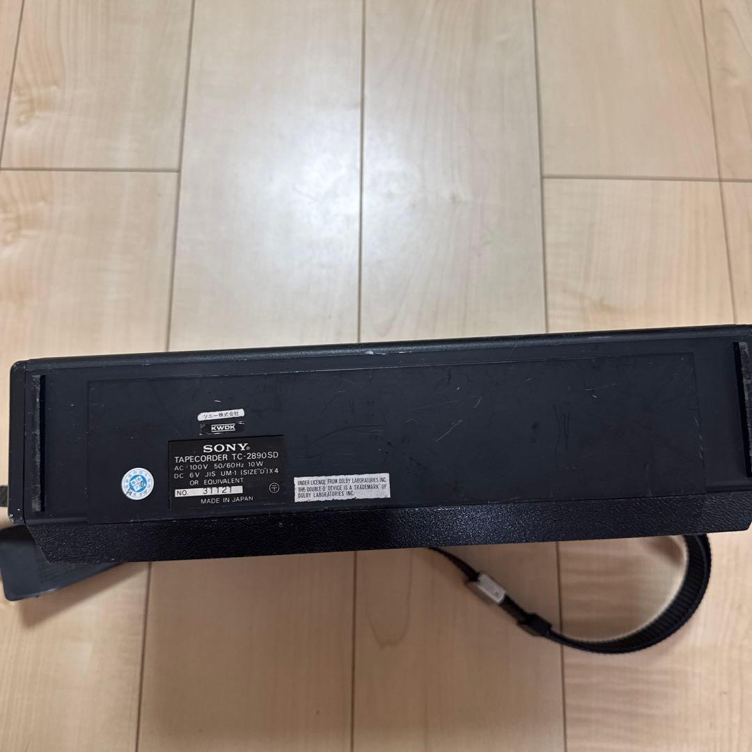 SONY TC-2890 SD カセットデッキ