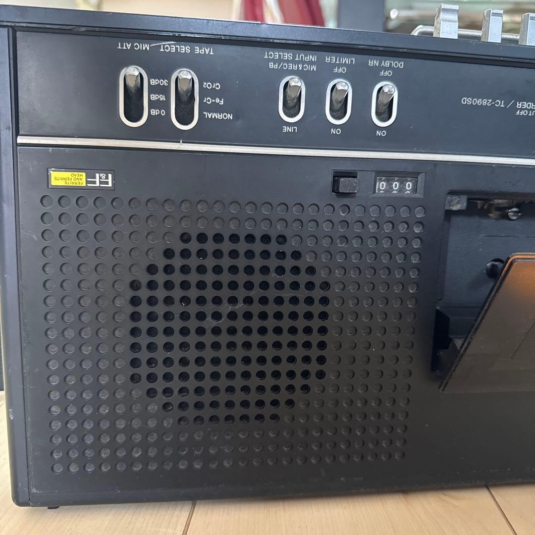 SONY TC-2890 SD カセットデッキ
