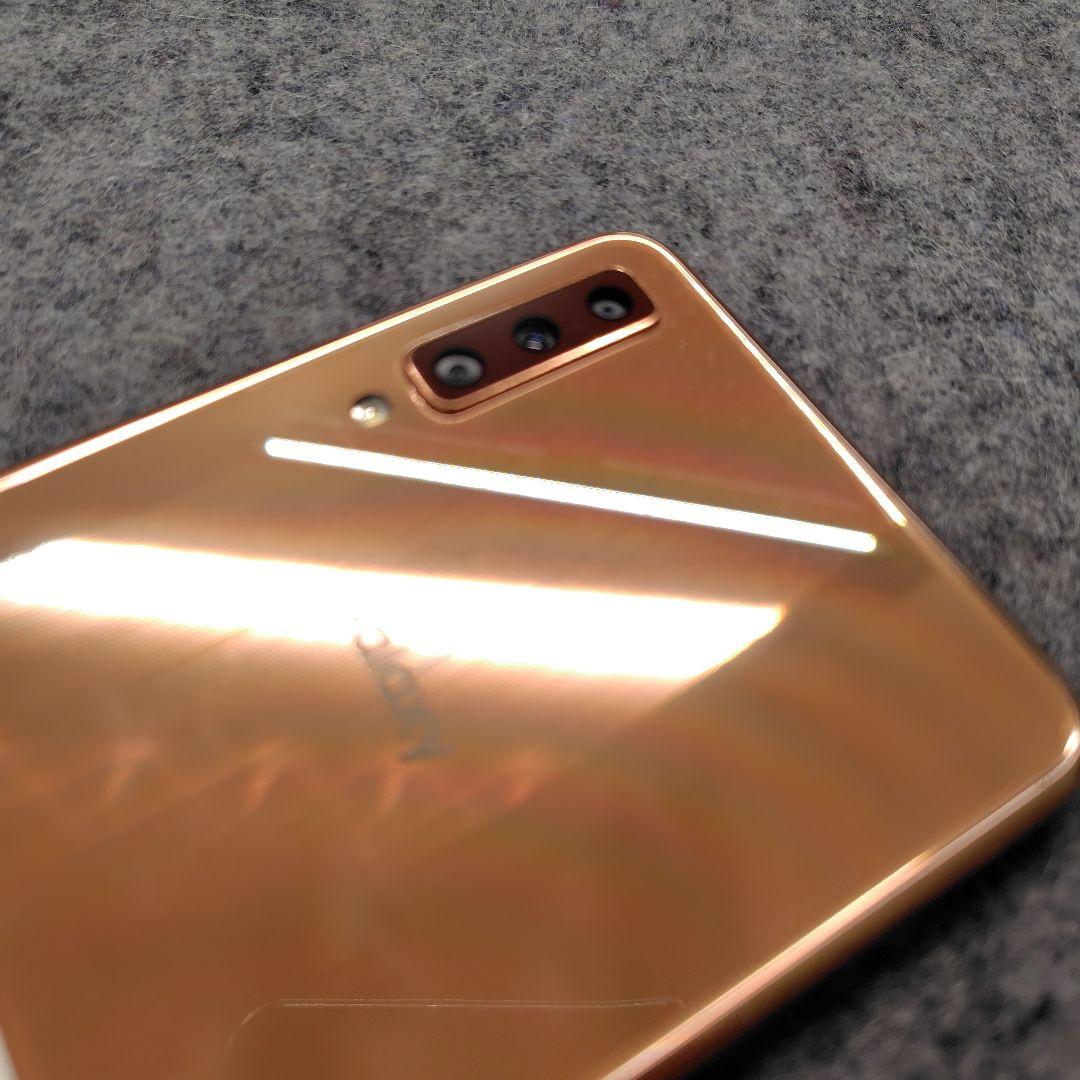 Galaxy A7 ゴールド（ 楽天モバイル/SIMフリー　初期化済み）