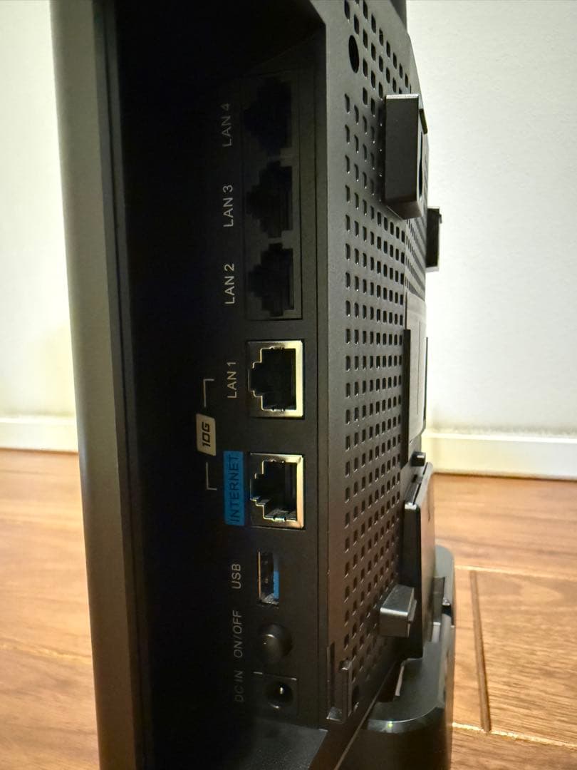【2024年購入/リセット済】BUFFALO Wi-Fi 7 WXR18000