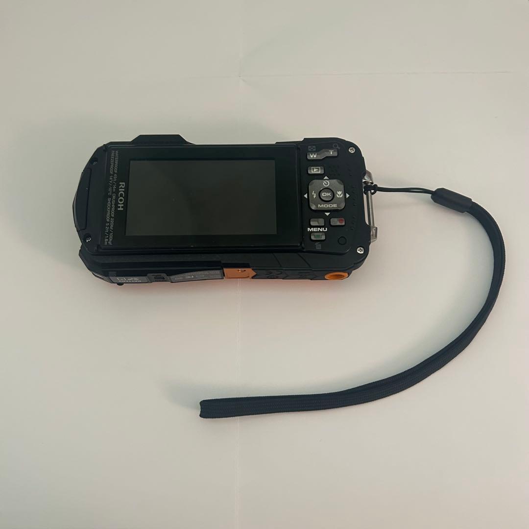 KRICOH WG-50 防水デジタルカメラ オレンジ/ブラック 本体