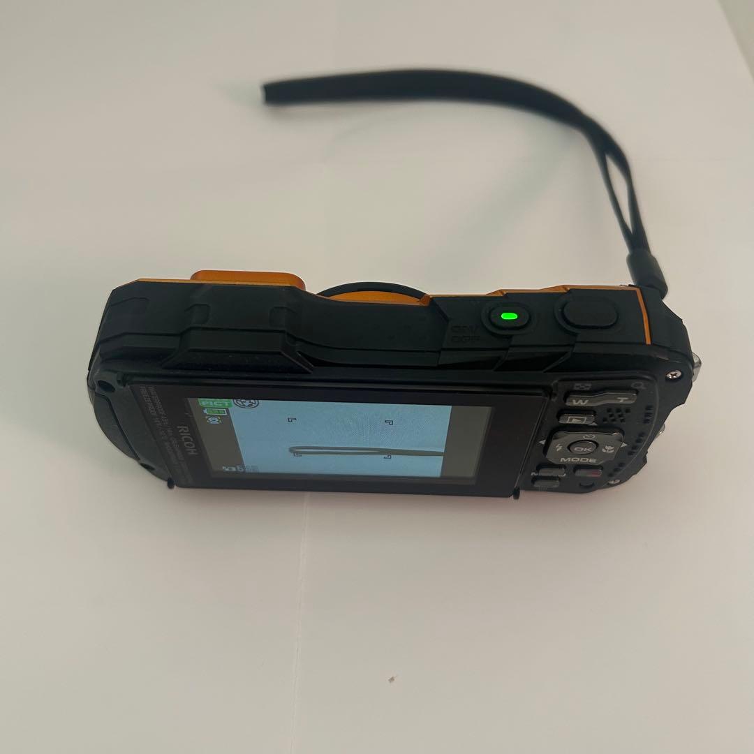 KRICOH WG-50 防水デジタルカメラ オレンジ/ブラック 本体