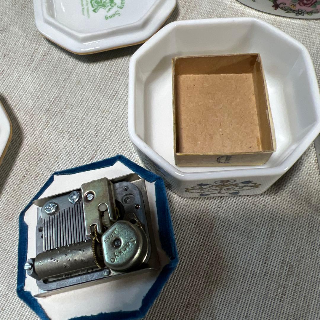 訳あり　FRANKLIN PORCELAIN 陶器　オルゴール　コレクション