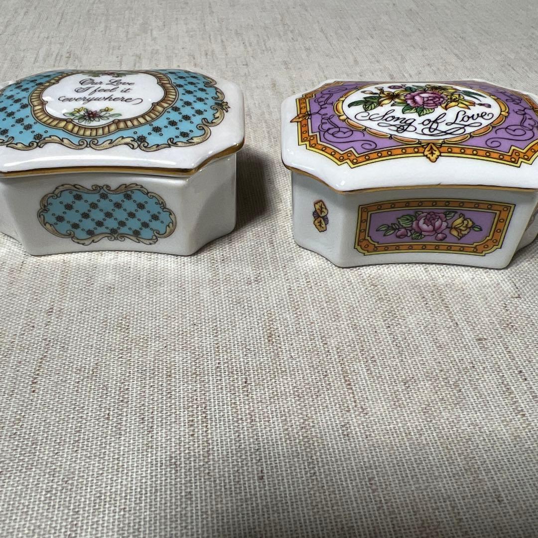 訳あり　FRANKLIN PORCELAIN 陶器　オルゴール　コレクション