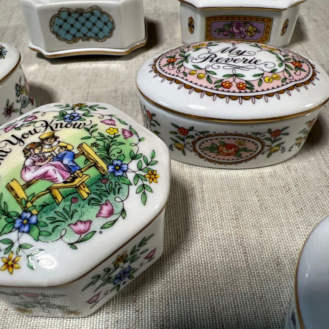 訳あり　FRANKLIN PORCELAIN 陶器　オルゴール　コレクション