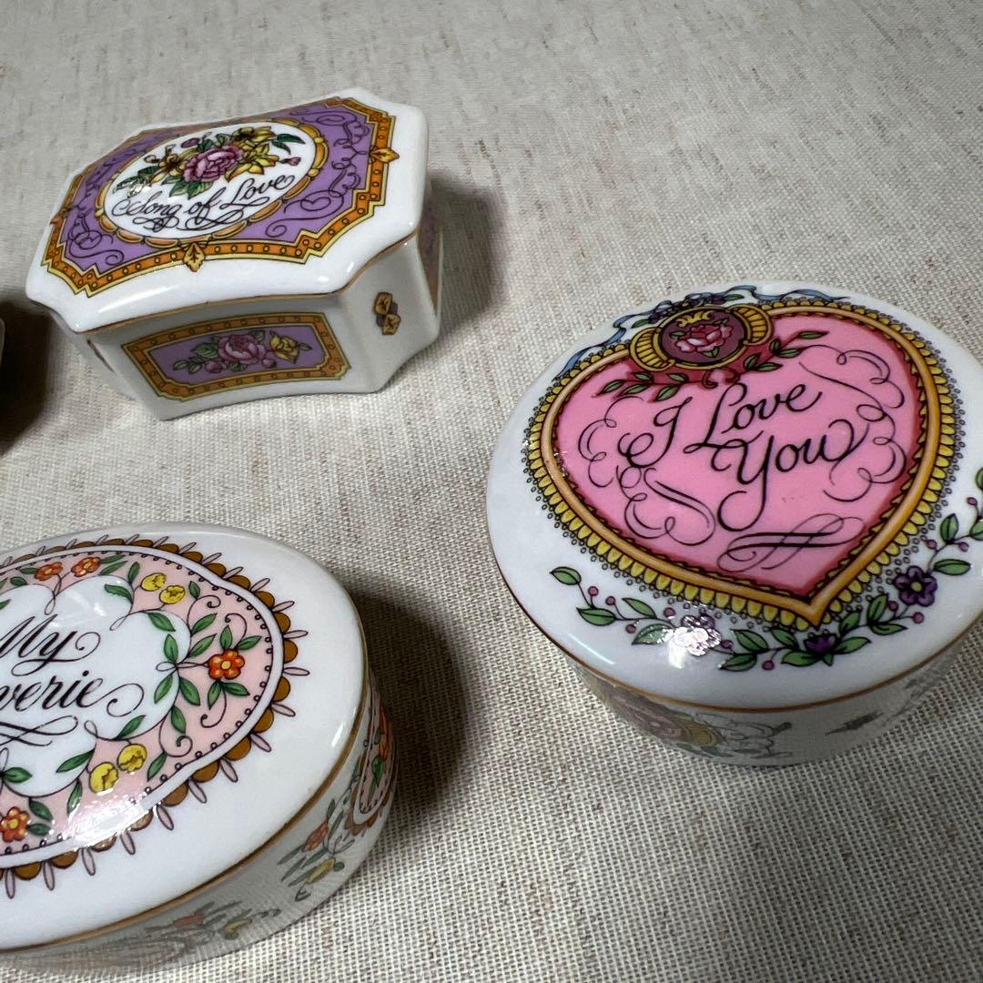 訳あり　FRANKLIN PORCELAIN 陶器　オルゴール　コレクション