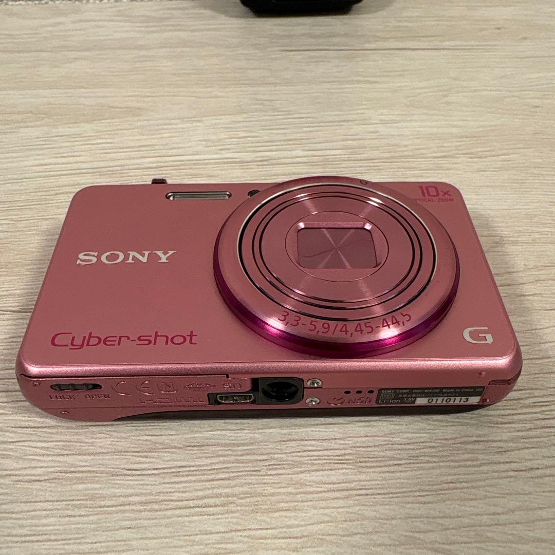 ✨美品✨SONY デジカメ Cyber-shot DSC-WX220ピンク