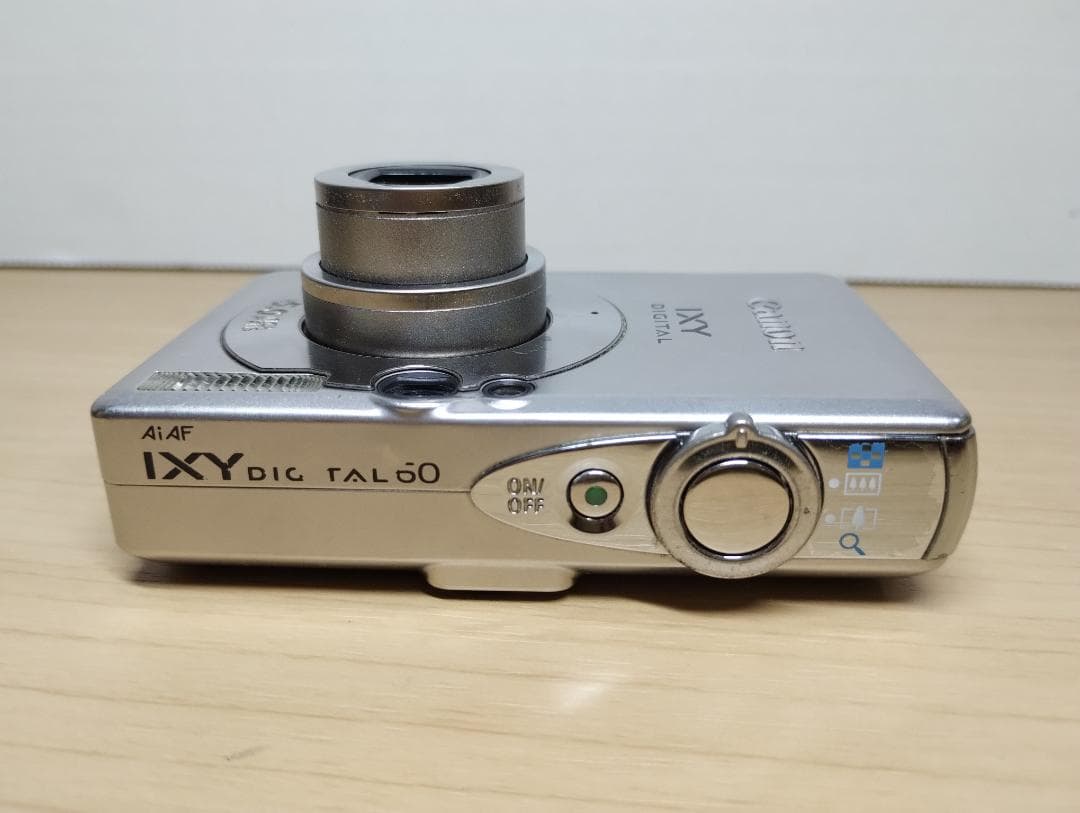 ✨エモコンデジ✨ Canon IXY DIGITAL 60 シルバー デジカメ