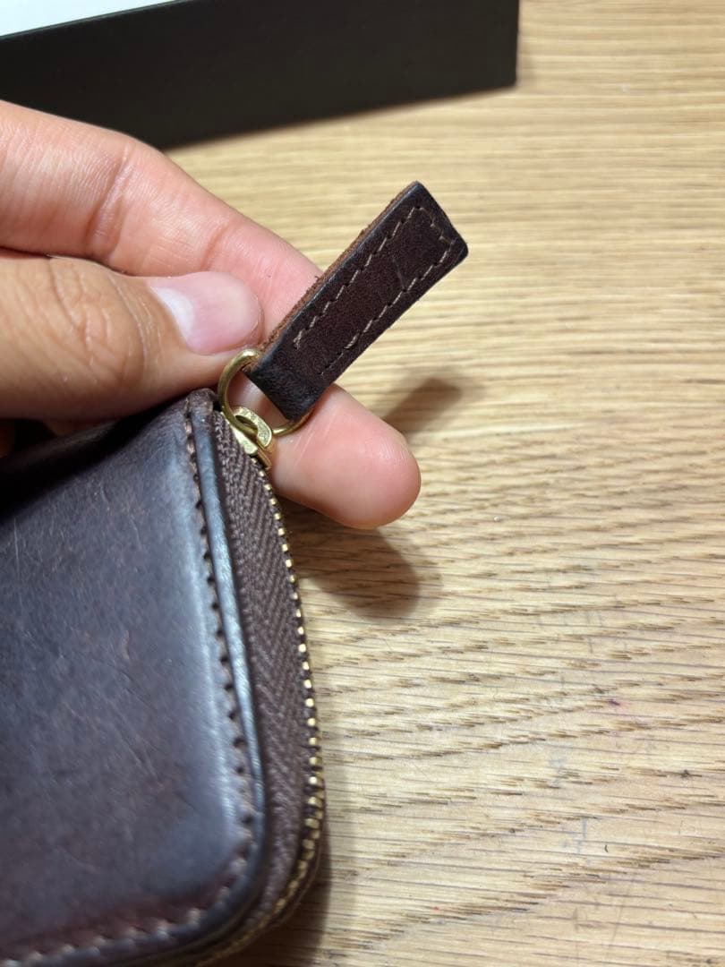 sot BOXペンケースキャメルプエブロ sot ラウンドジッペンケースプエブロ