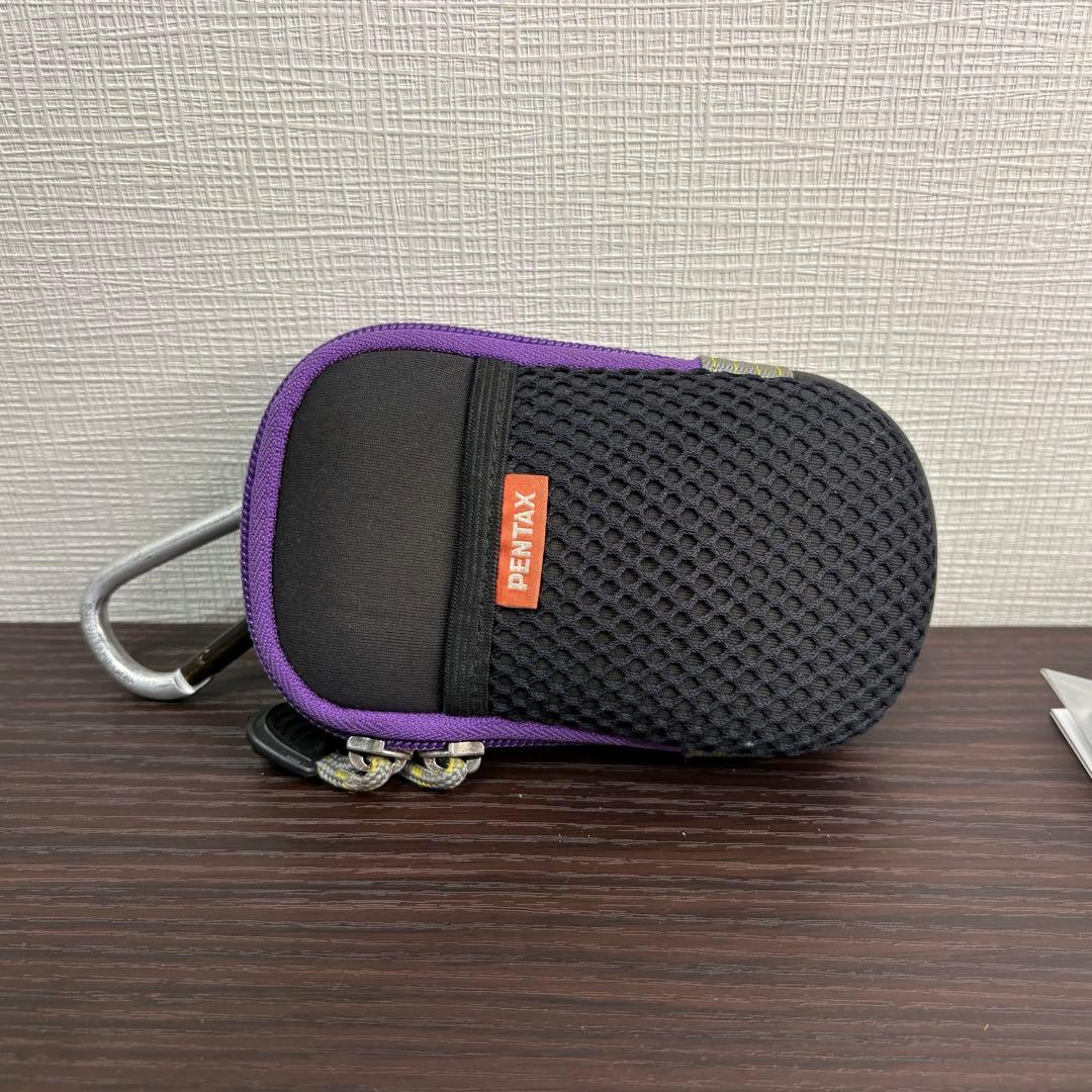 【中古美品】RICOH WG-40w コンパクトデジタルカメラ　青　ブルー