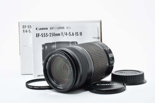 【美品】キャノン Canon EF-S 55-250mm 4-5.6 IS II