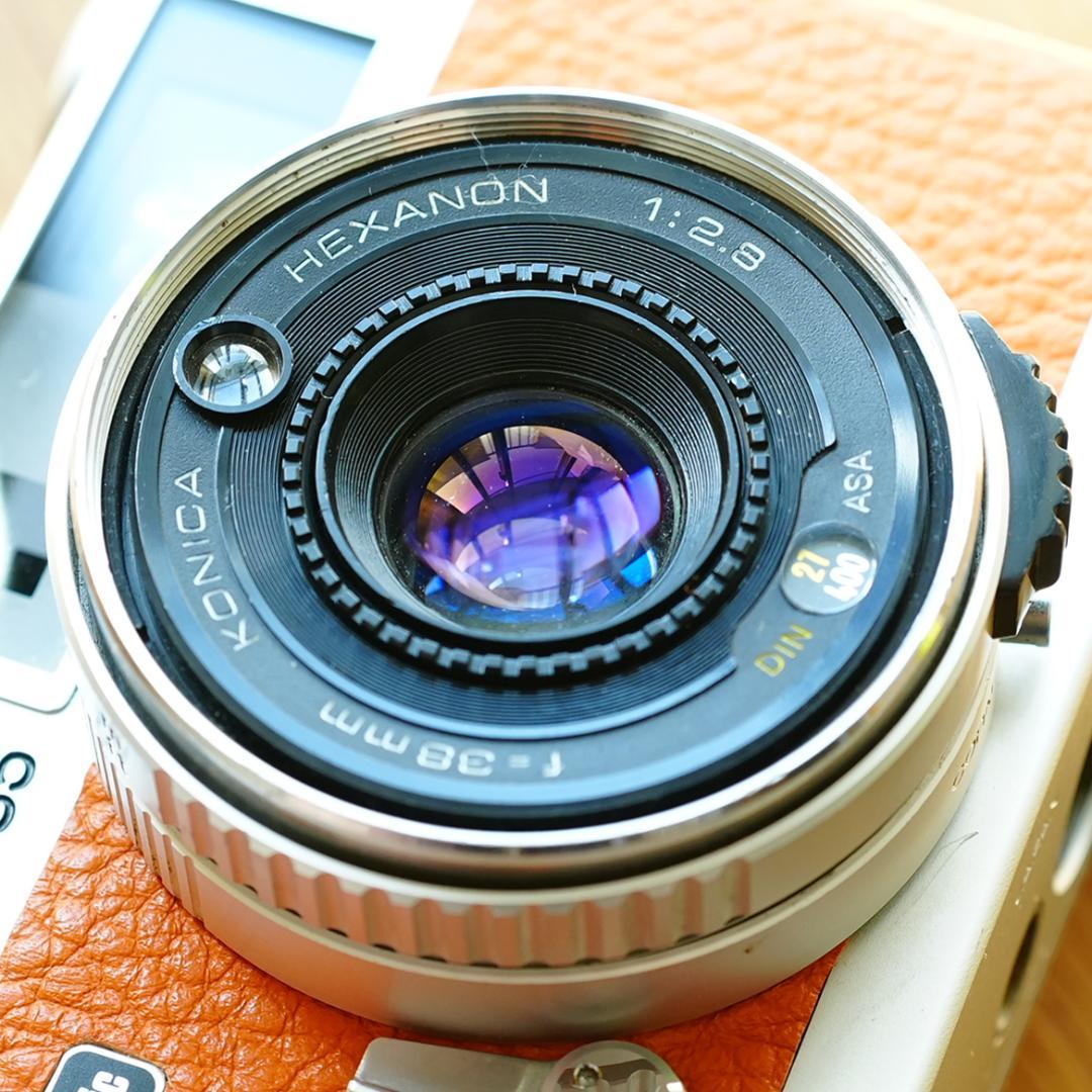 Konica C35 Flash matic オレンジ【整備済完動品】