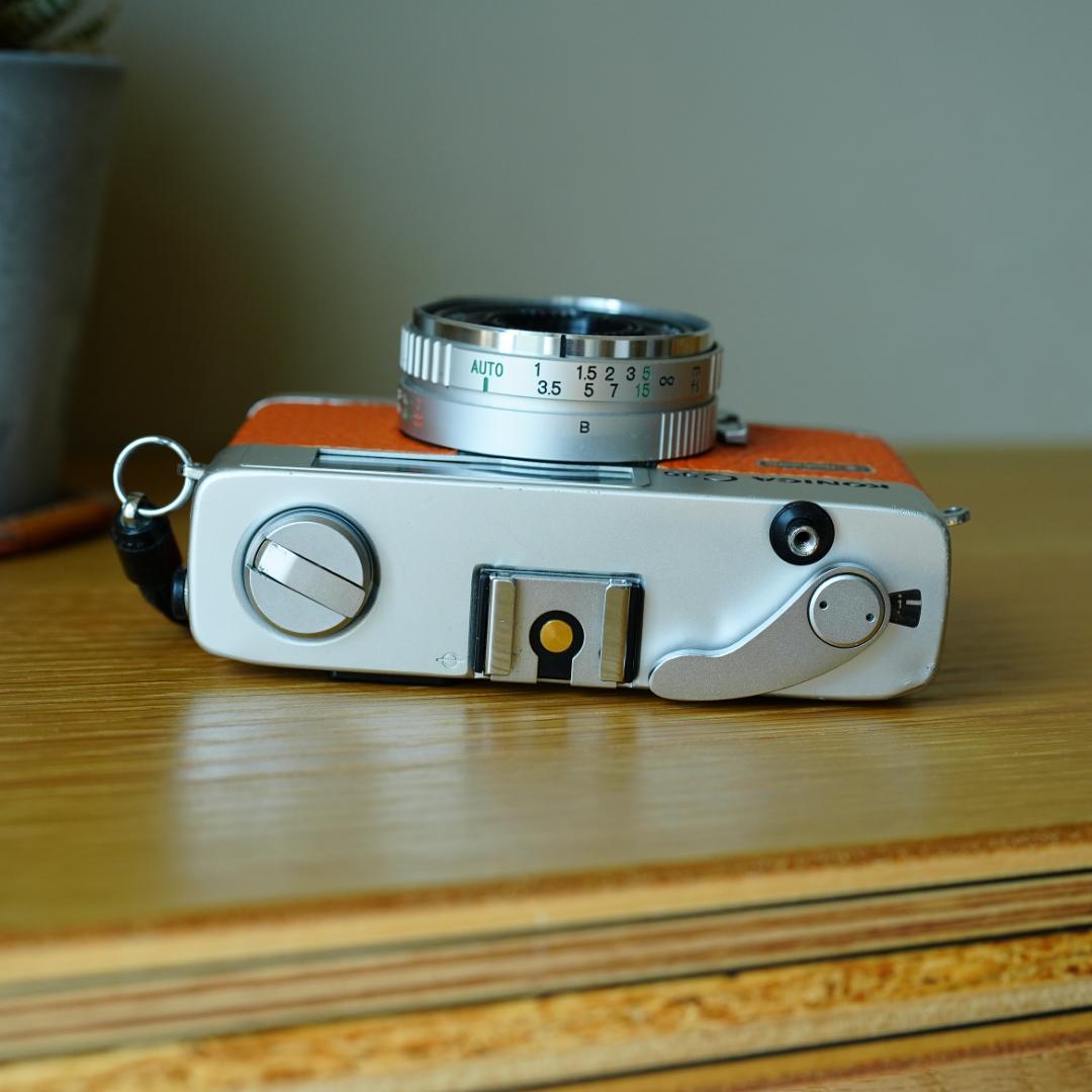 Konica C35 Flash matic オレンジ【整備済完動品】