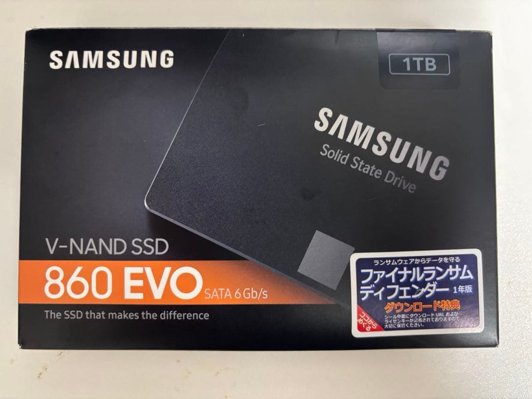 内蔵型SSD Samsung 870 EVO 1TB SSD