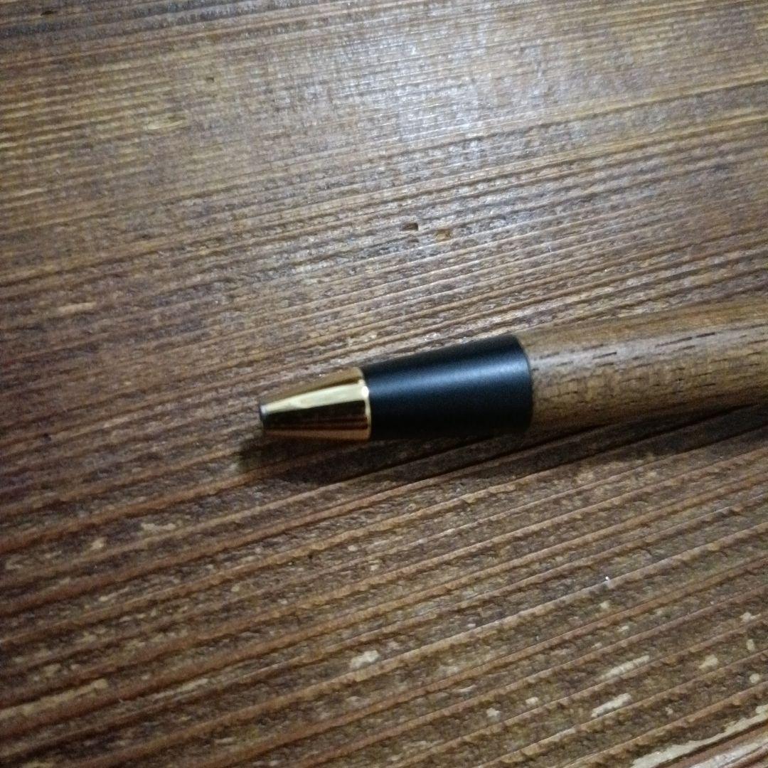野原工芸　欅　シャープペンシル　旧型ゴールド