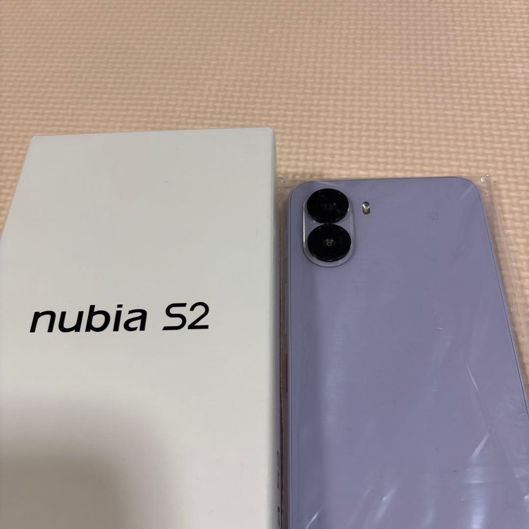 新品、未使用◆ nubia S2 本体　128GB パープル