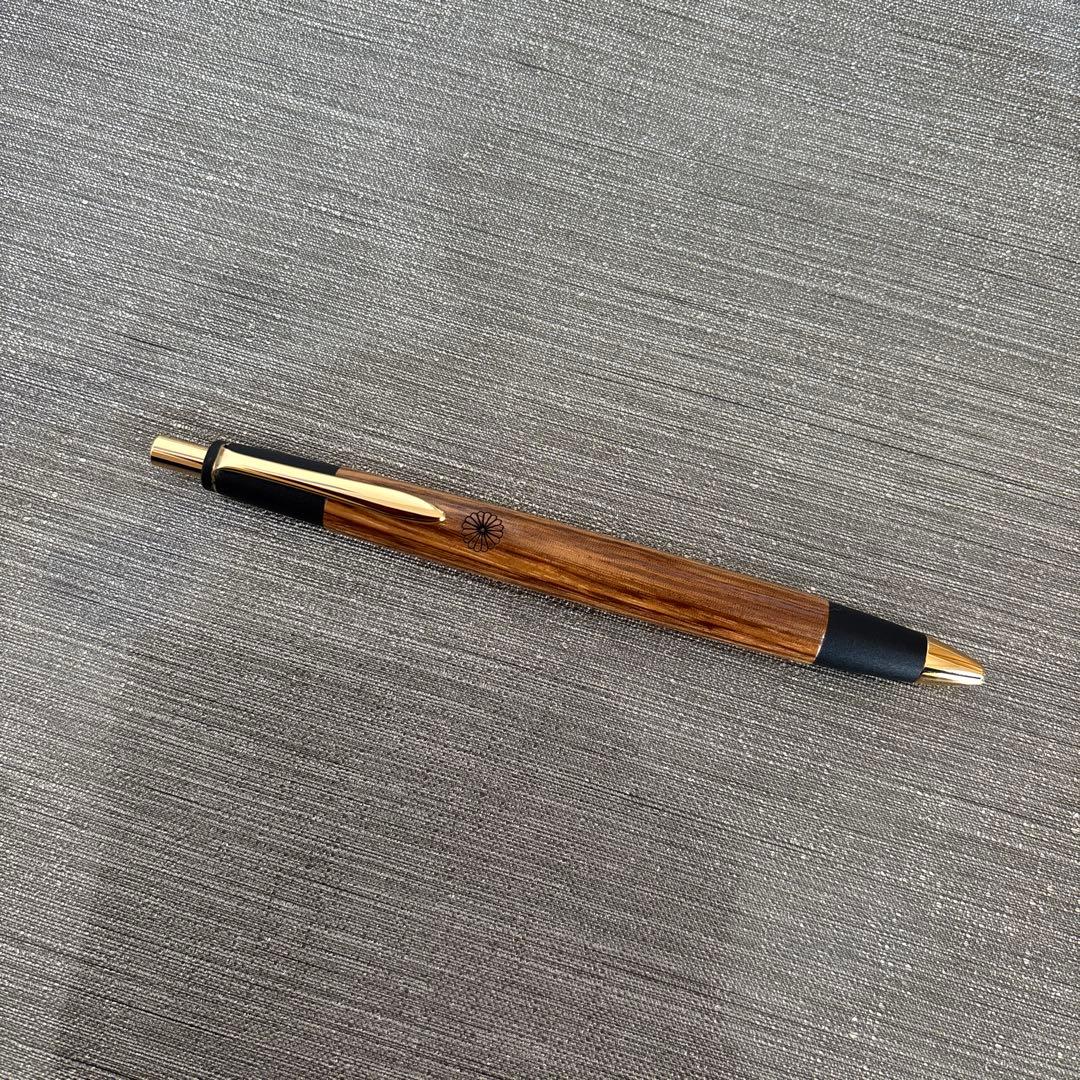 美品　ボナンペン？　高級木製ボールペン
