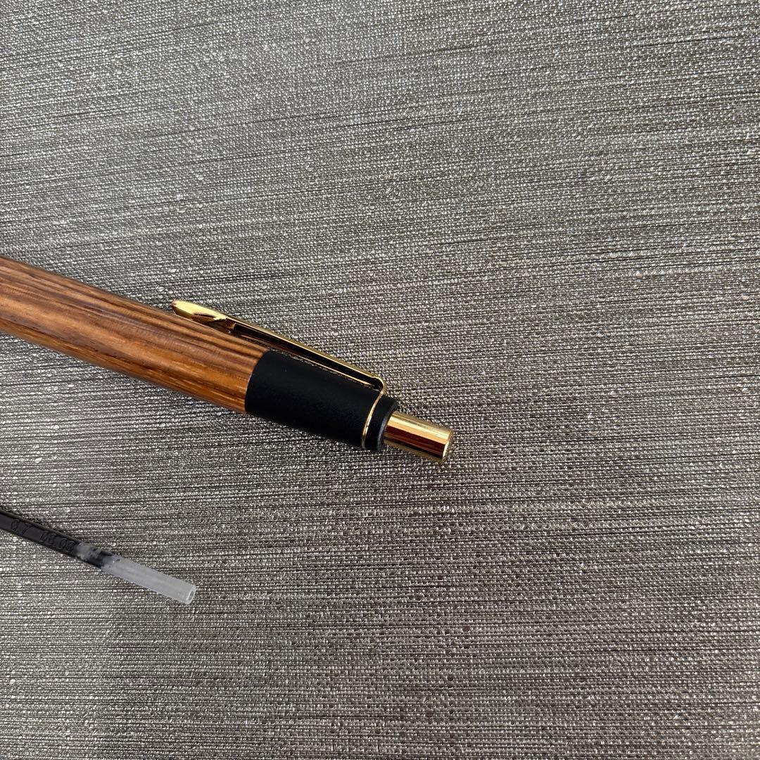 美品　ボナンペン？　高級木製ボールペン