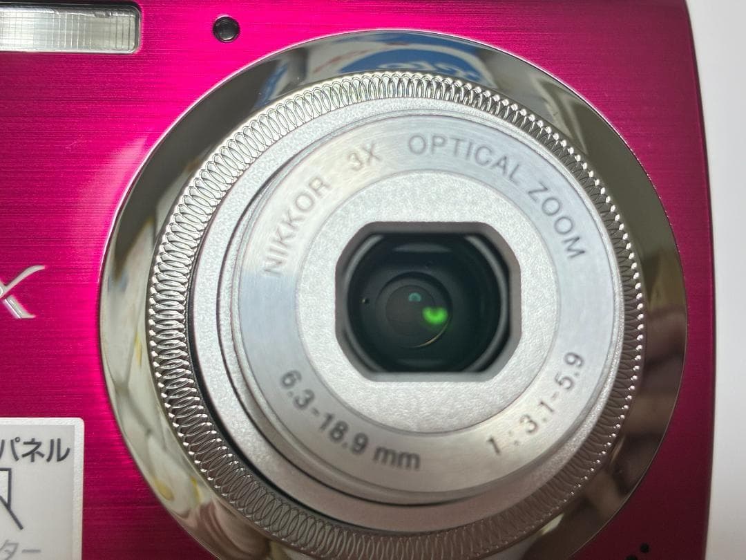 【ほぼ新品・付属品完備】 Nikon COOLPIX S230 ローズレッド