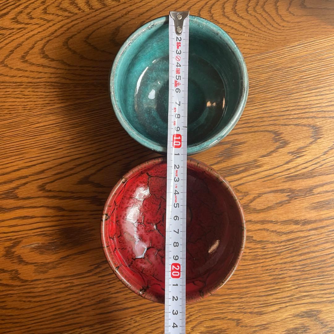 抹茶茶碗　　2個