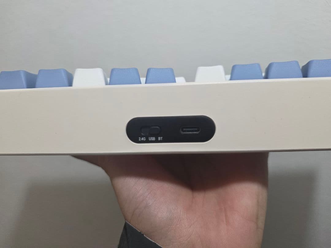 CIDOO ABM066 Alice配列 メカニカルキーボード 液晶搭載