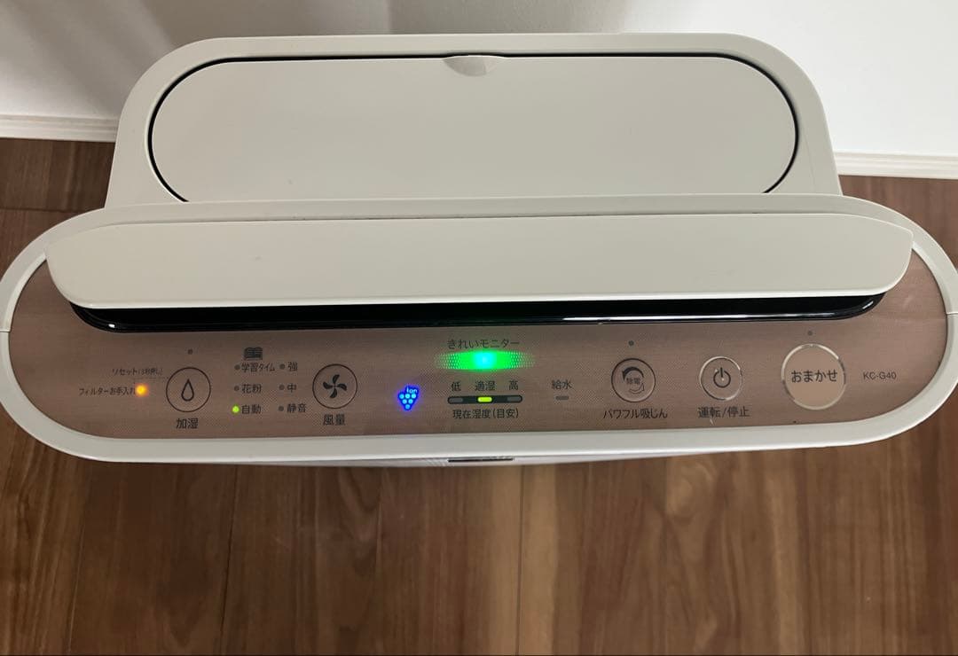 美品　KC-G40 SHARP 加湿空気清浄機 プラズマクラスター