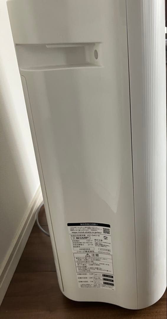 美品　KC-G40 SHARP 加湿空気清浄機 プラズマクラスター