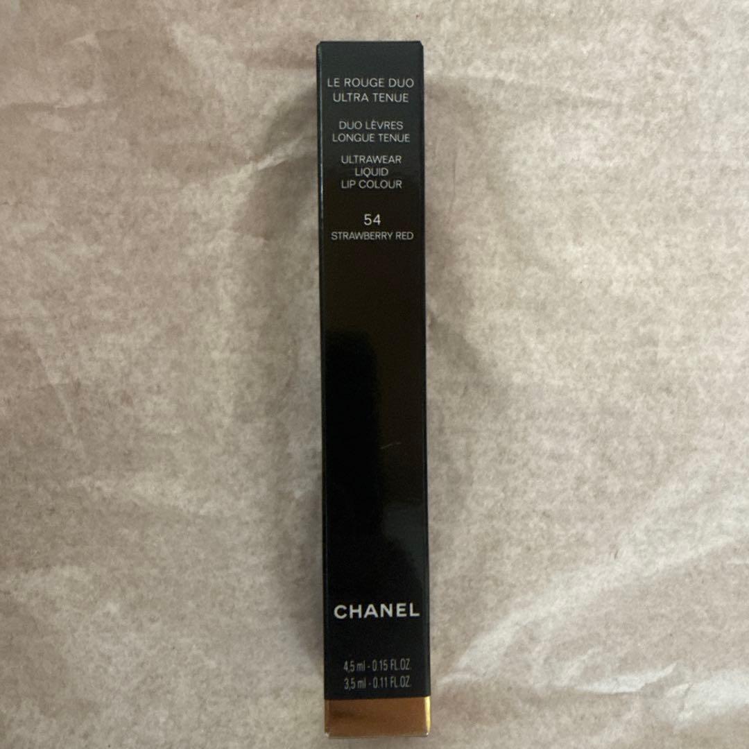 CHANEL ル ルージュデュオ ウルトラ トゥニュ 54 ストロベリーレッド