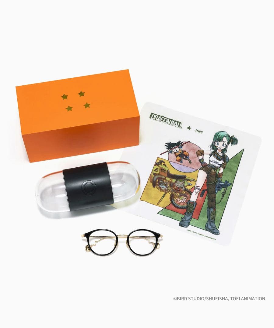 即購入OK 新品 JINS ドラゴンクエスト ブルマ メガネ 眼鏡 ジンズ