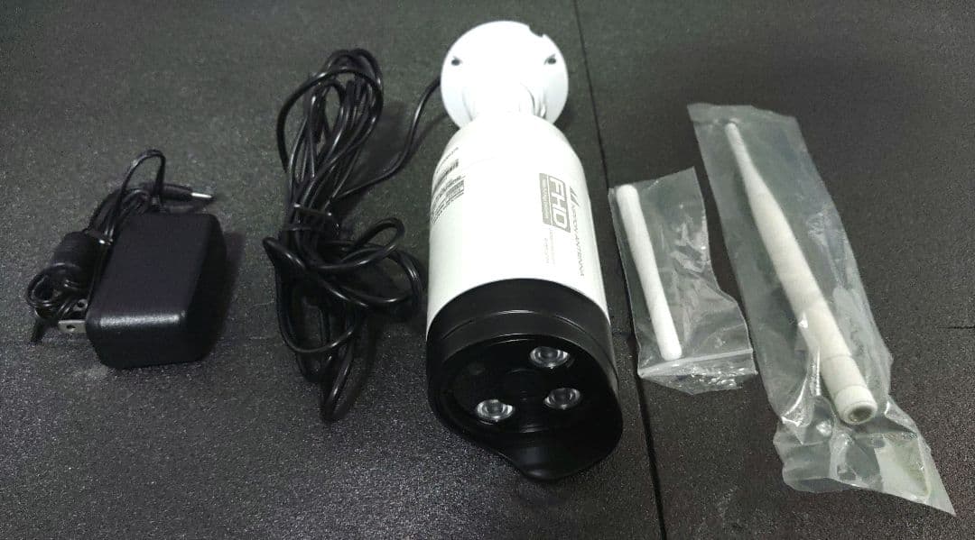 未使用品　日本アンテナ 防犯カメラ ワイヤレスモニター FHD NASC05RM