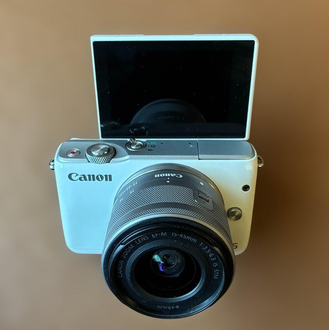Canon ミラーレス一眼レフ EOS M10 レンズキット 望遠ズームレンズ