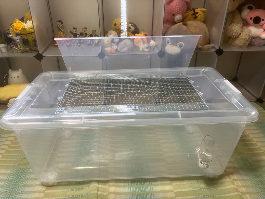 ③【お得2個セット】広い大きい快適なハムスター　ケージ　ゲージ【DIY】給水器付
