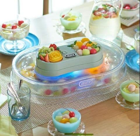 TOFFY きらきら 流しそうめん器 LEDライト付き 　乾電池式コードレス