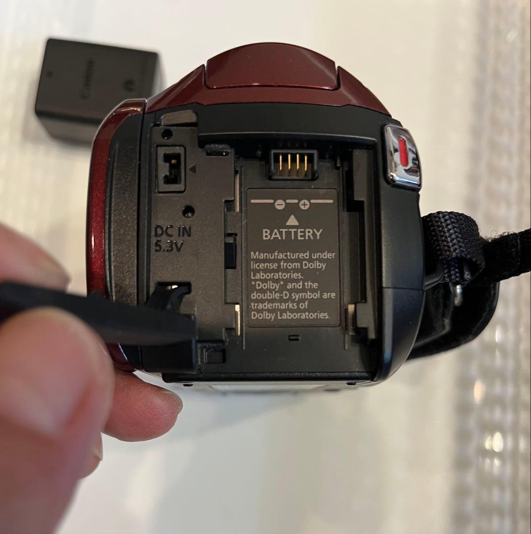 キヤノン　デジタルビデオカメラ　iVIS HF M51 レッドモデル
