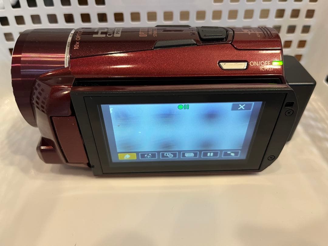 キヤノン　デジタルビデオカメラ　iVIS HF M51 レッドモデル