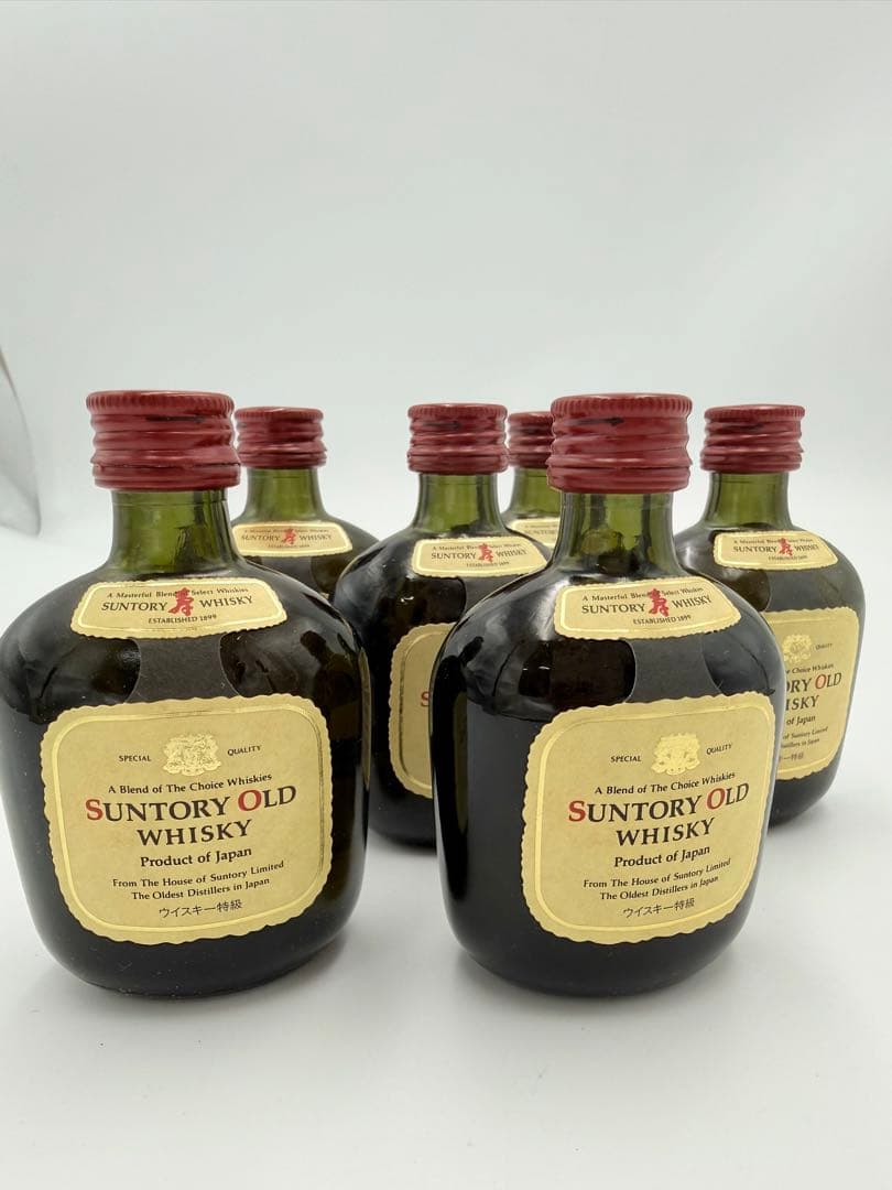 サントリー オールドウイスキー ミニボトル 50ml 6本セット