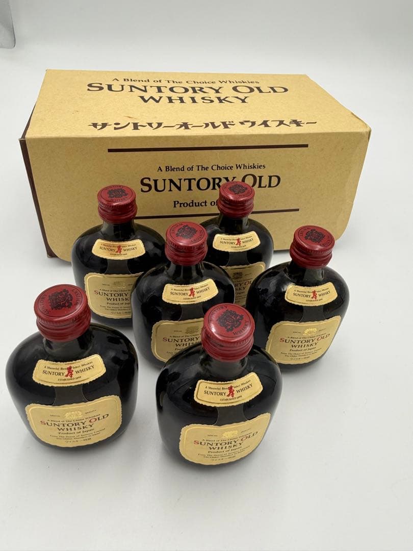 サントリー オールドウイスキー ミニボトル 50ml 6本セット