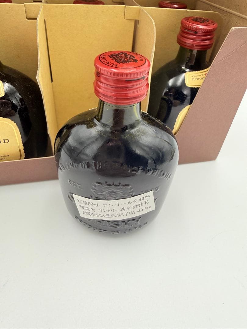 サントリー オールドウイスキー ミニボトル 50ml 6本セット