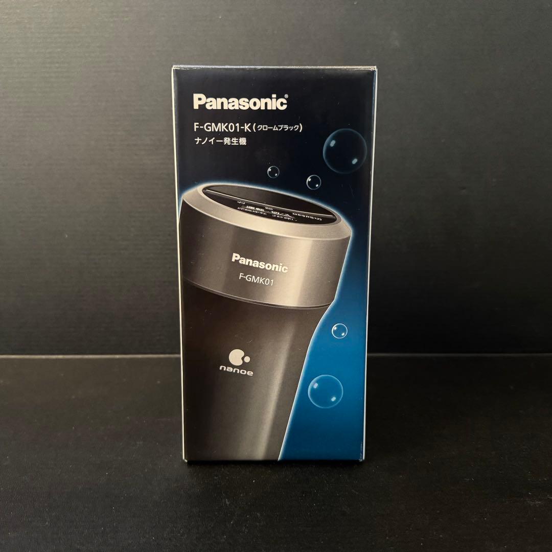 【美品】Panasonic F-GMK01-K ナノイー発生機 クロームブラック