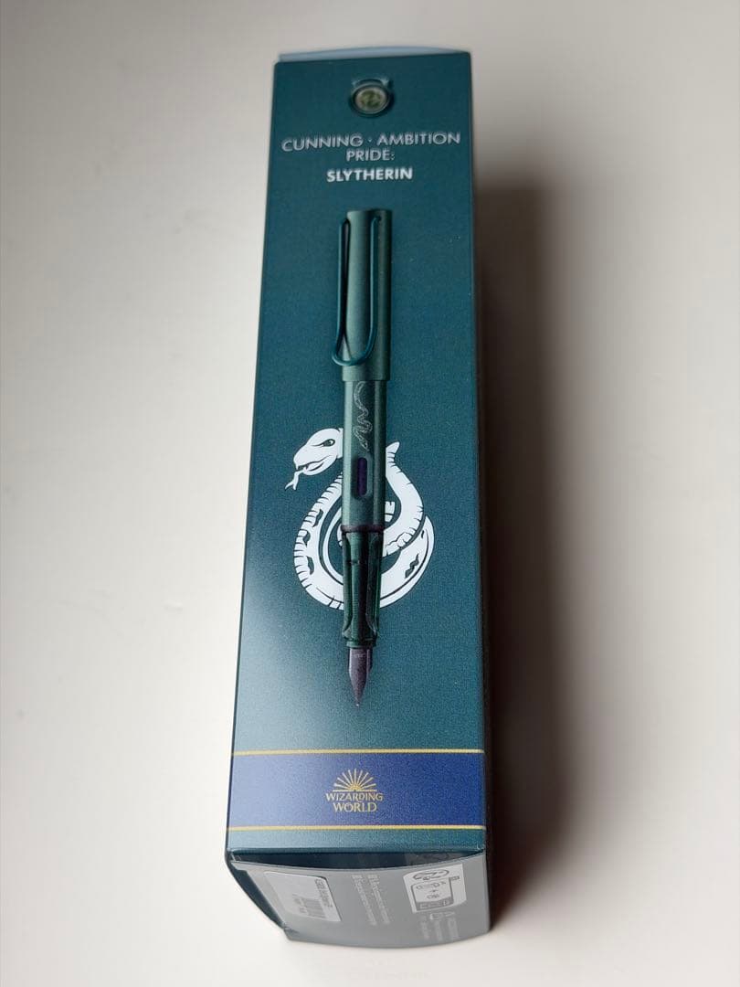 LAMY ハリーポッターコラボ スリザリン 限定カラー 万年筆 EF 文房具