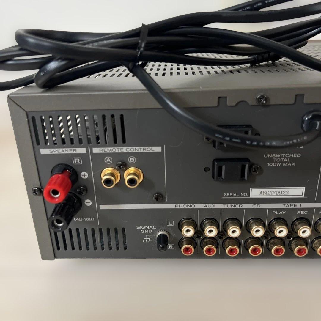 【美品】TEAC A-H500 プリメインアンプ 取扱説明書付き
