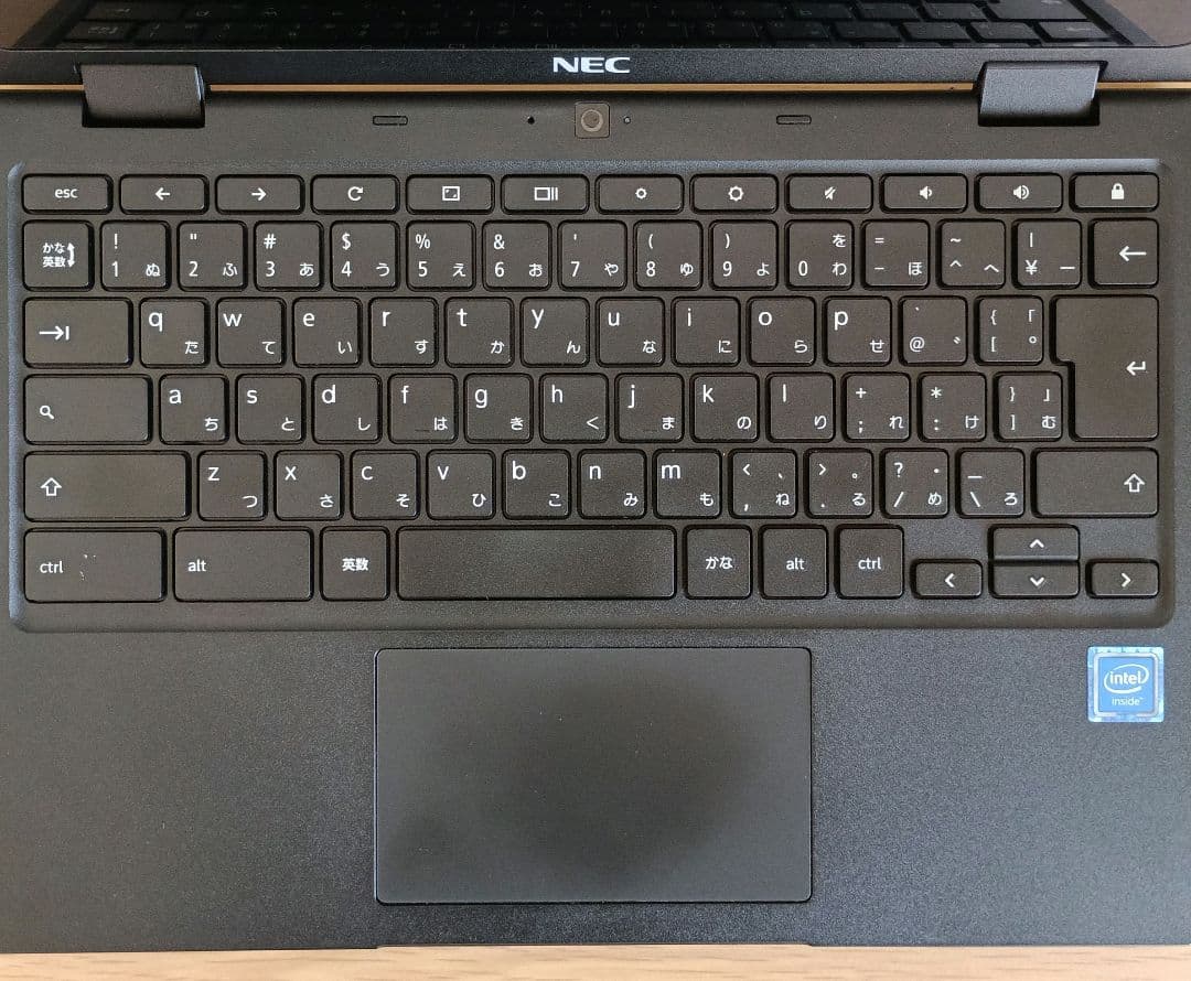 Chromebook本体 NEC chromebook Y2