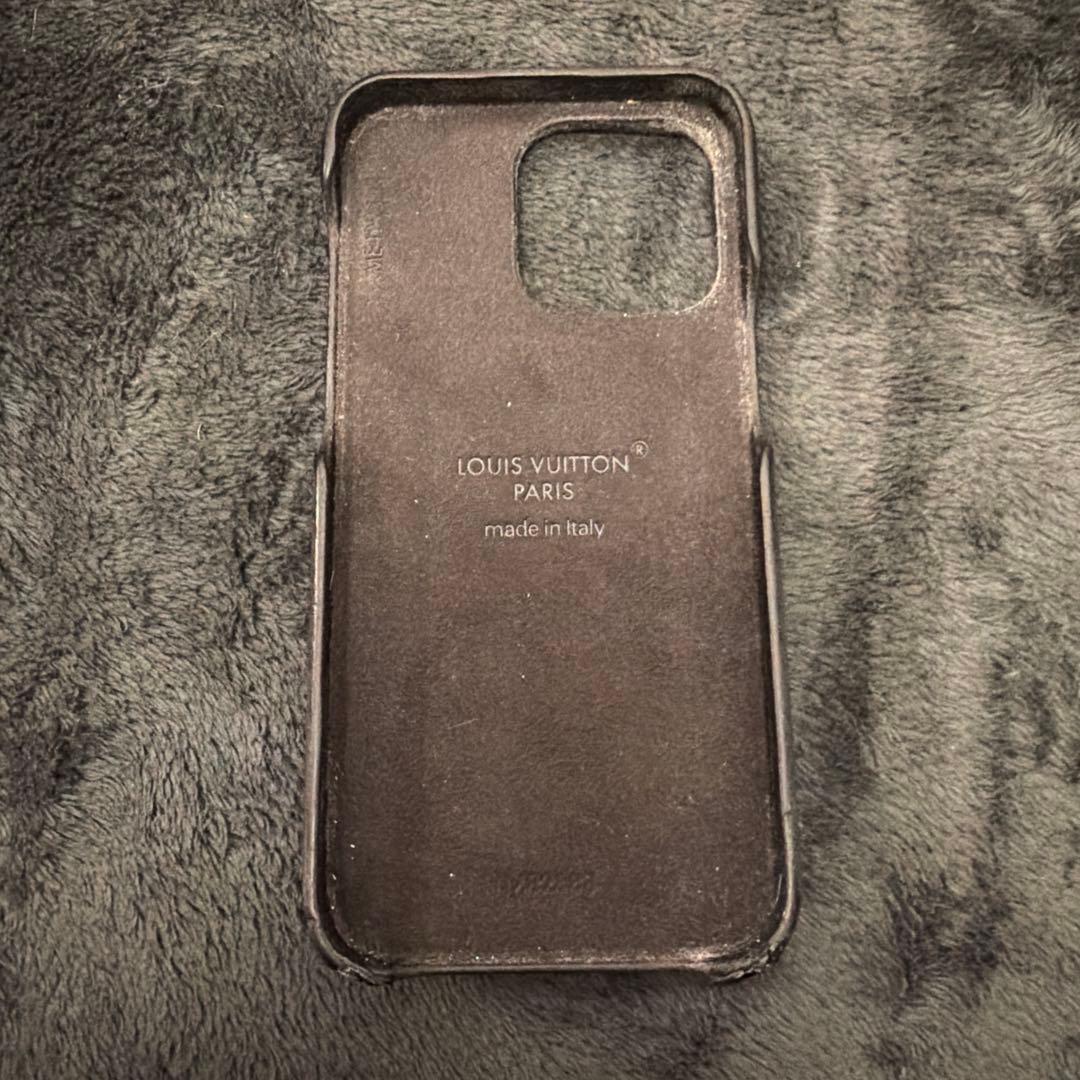 LOUIS VUITTON レザー iPhone15promaxケース