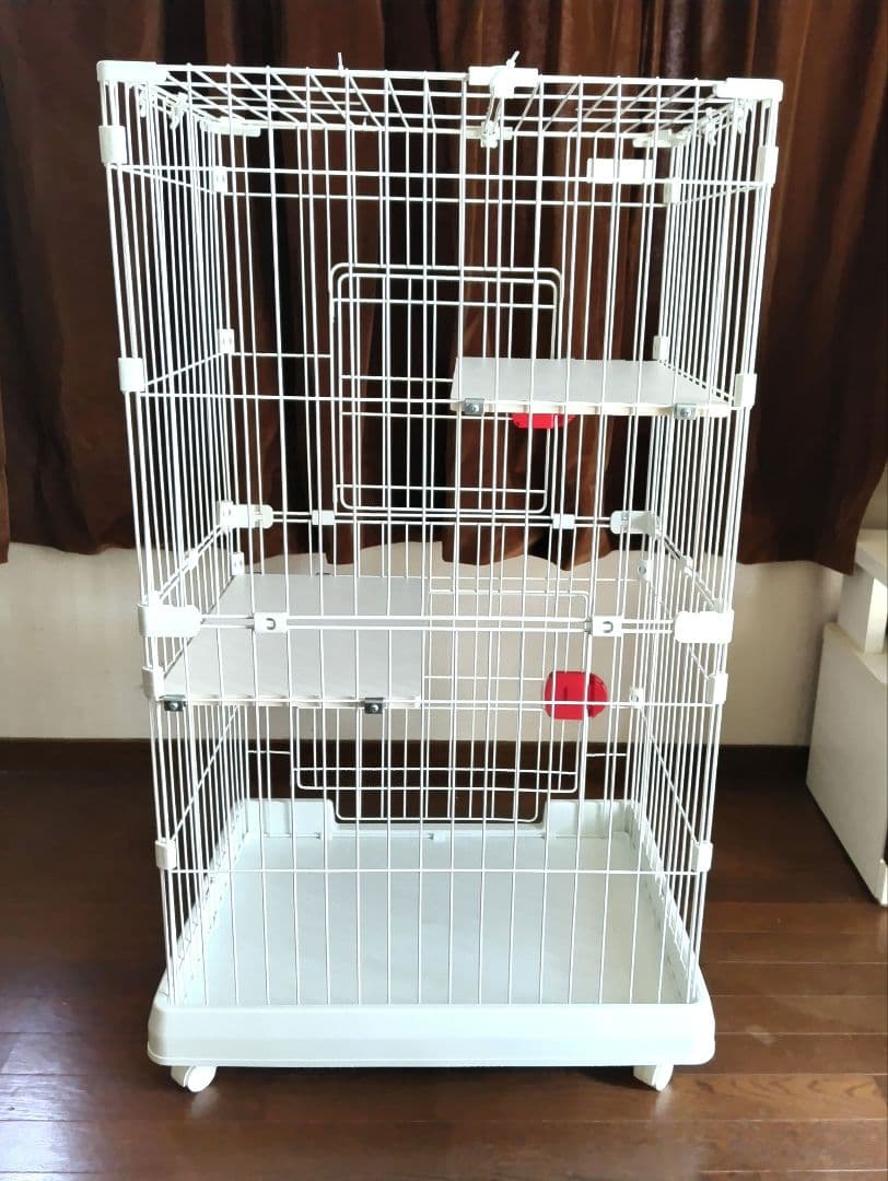 キャットケージ ３段　アイリスオーヤマ　猫　ハウス　ミニ【直接引取 5500円】