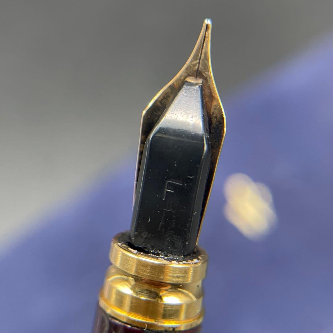 ・Waterman 18k Ideal 万年筆 ボールペン ケース付き